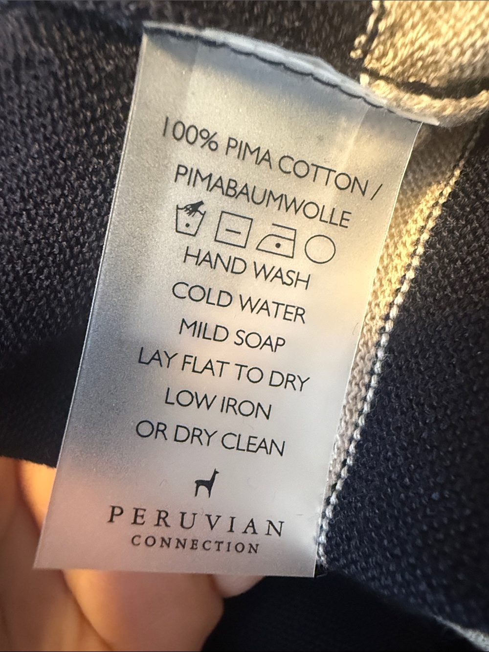 Peruvian Connection Pima Cotton Maxi Skirt Women's Size xl  Black - Picture 10 of 11